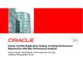 Oracle 11g Real Application Testing: Avoiding Performance Regressions with SQL Performance Analyzer PowerPoint PPT Presentation