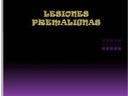 LESIONES PREMALIGNAS
