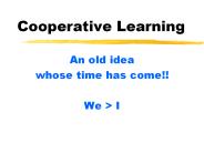 Cooperative Learning
