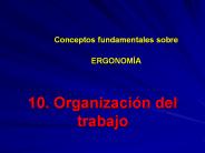 10. Organizaci