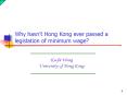Ka-fu Wong University of Hong Kong PowerPoint PPT Presentation