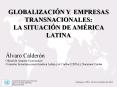 Foreign Direct Investment and Corporate Strategies in South America: developmental implications of the missing elements PowerPoint PPT Presentation