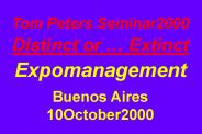 Tom Peters Seminar2000 Distinct or 