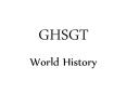 GHSGT PowerPoint PPT Presentation