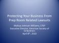 Protecting Your Business From Prep Room Related Lawsuits PowerPoint PPT Presentation