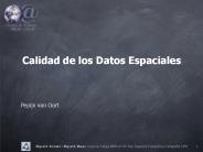Calidad de los Datos Espaciales