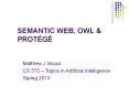 Semantic Web, owl PowerPoint PPT Presentation