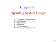 Operating System Design