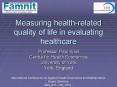 Measuring health-related quality of life in evaluating healthcare PowerPoint PPT Presentation