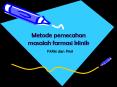 Metode pemecahan masalah farmasi klinik PowerPoint PPT Presentation