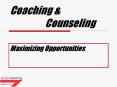 Coaching PowerPoint PPT Presentation
