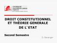 DROIT CONSTITUTIONNEL ET TH PowerPoint PPT Presentation