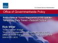 Basic Federal Travel Regulation (FTR) update -Temporary Duty Travel  PowerPoint PPT Presentation