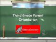 Third Grade Parent Orientation PowerPoint PPT Presentation
