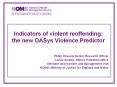 Indicators of violent reoffending: the new OASys Violence Predictor PowerPoint PPT Presentation