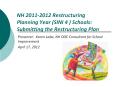 NH 2011-2012 Restructuring Planning Year (SINI 4 ) Schools: Submitting the Restructuring Plan PowerPoint PPT Presentation