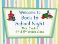 Welcome to Back to School Night Mrs. Clark PowerPoint PPT Presentation