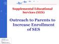 Supplemental Educational Services (SES) PowerPoint PPT Presentation