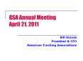 GSA Annual Meeting April 21, 2011 PowerPoint PPT Presentation