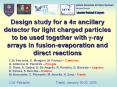 Design study for a 4p ancillary detector for light charged particles to be used together with g-ray arrays in fusion-evaporation and direct reactions PowerPoint PPT Presentation