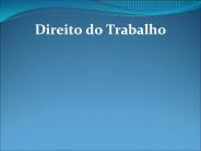 Direito do Trabalho