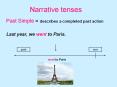 Narrative tenses PowerPoint PPT Presentation