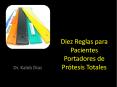 Diez Reglas para Pacientes Portadores de Pr PowerPoint PPT Presentation
