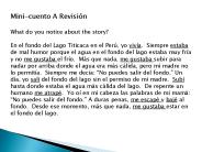 Mini-cuento A Revisi