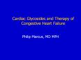 Cardiac Glycosides and Therapy of Congestive Heart Failure PowerPoint PPT Presentation