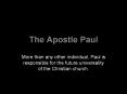 The Apostle Paul PowerPoint PPT Presentation