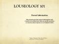 LOUSEOLOGY 101 PowerPoint PPT Presentation