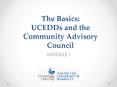 The Basics: UCEDDs and the Community Advisory Council PowerPoint PPT Presentation