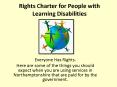 Rights Charter for People with Learning Disabilities PowerPoint PPT Presentation