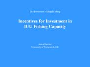 The Economics of Illegal Fishing