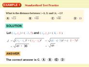 Standardized Test Practice