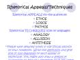 Rhetorical Appeals/Techniques PowerPoint PPT Presentation