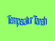 Temperatur Tanah