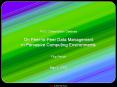 Ph.D. Dissertation Defense On Peer-to-Peer Data Management in Pervasive Computing Environments  Filip Perich  May 3, 2004 PowerPoint PPT Presentation