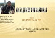 Definisi Manajemen Operasional