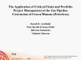 The Application of Critical Chain and Portfolio Project Management at the Gas Pipeline Costruction of Urucu/Manaus (Petrobras) PowerPoint PPT Presentation