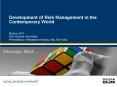 Development of Risk Management in the Contemporary World PowerPoint PPT Presentation