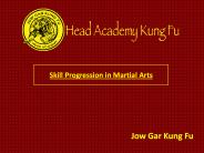 Skill Progression in Martial Arts