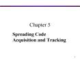 Spreading Code Acquisition and Tracking PowerPoint PPT Presentation