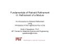 Fundamentals of Rietveld Refinement III. Refinement of a Mixture PowerPoint PPT Presentation
