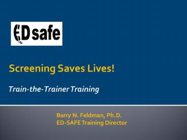 Train-the-Trainer Training