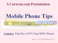 Mobile Phone Tips PowerPoint PPT Presentation