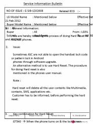 Service Information Bulletin