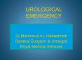 UROLOGICAL EMERGENCY PowerPoint PPT Presentation