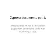 Zyprexa documents ppt 1.