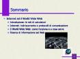 Sommario PowerPoint PPT Presentation